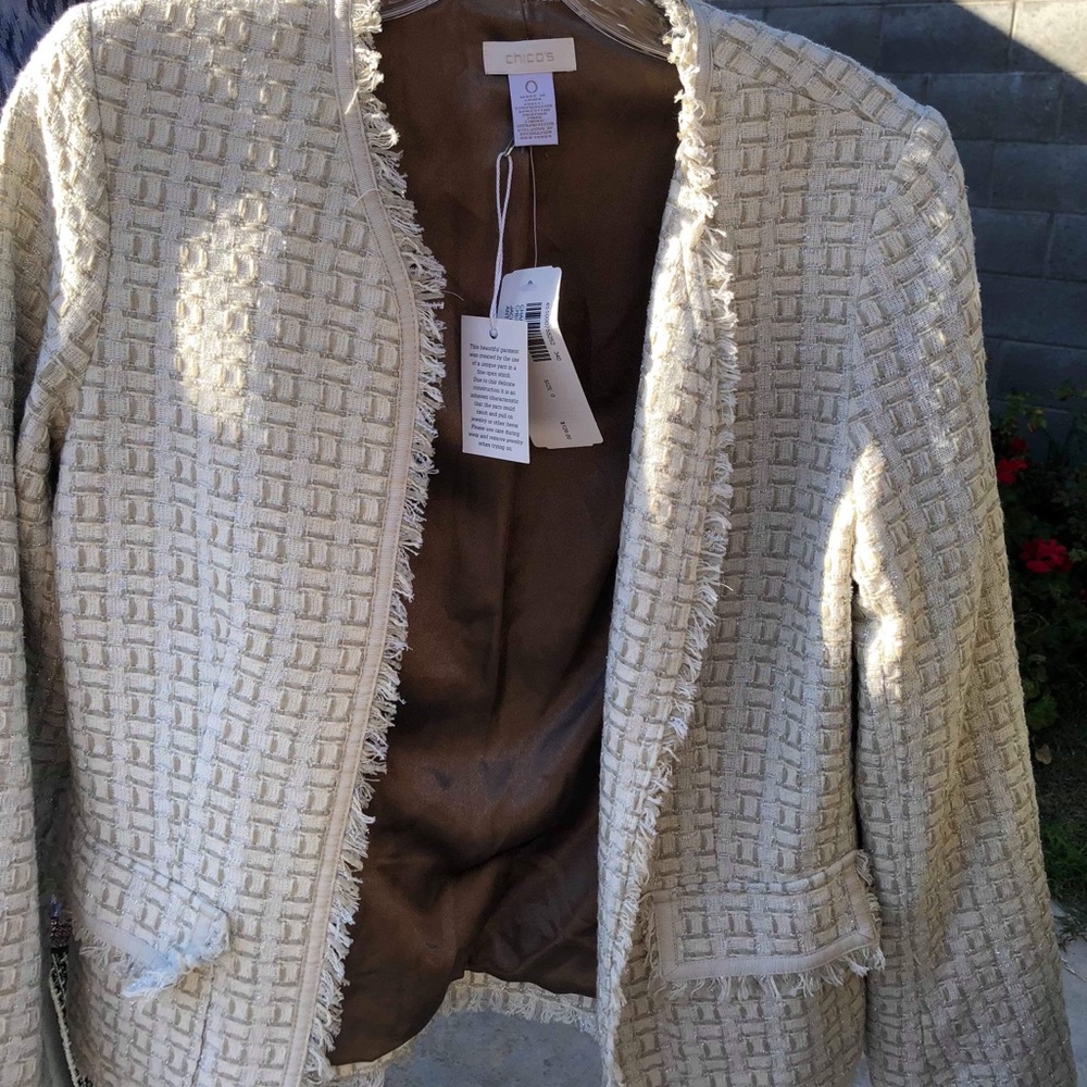 Chico’s coat NWT